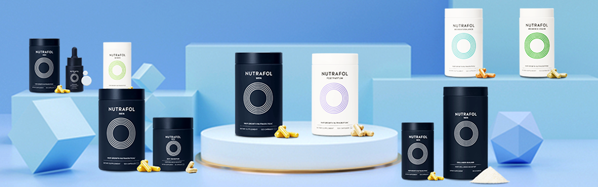 Nutrafol official brand banner